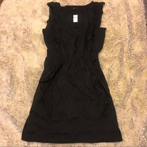 Side ruffle dress